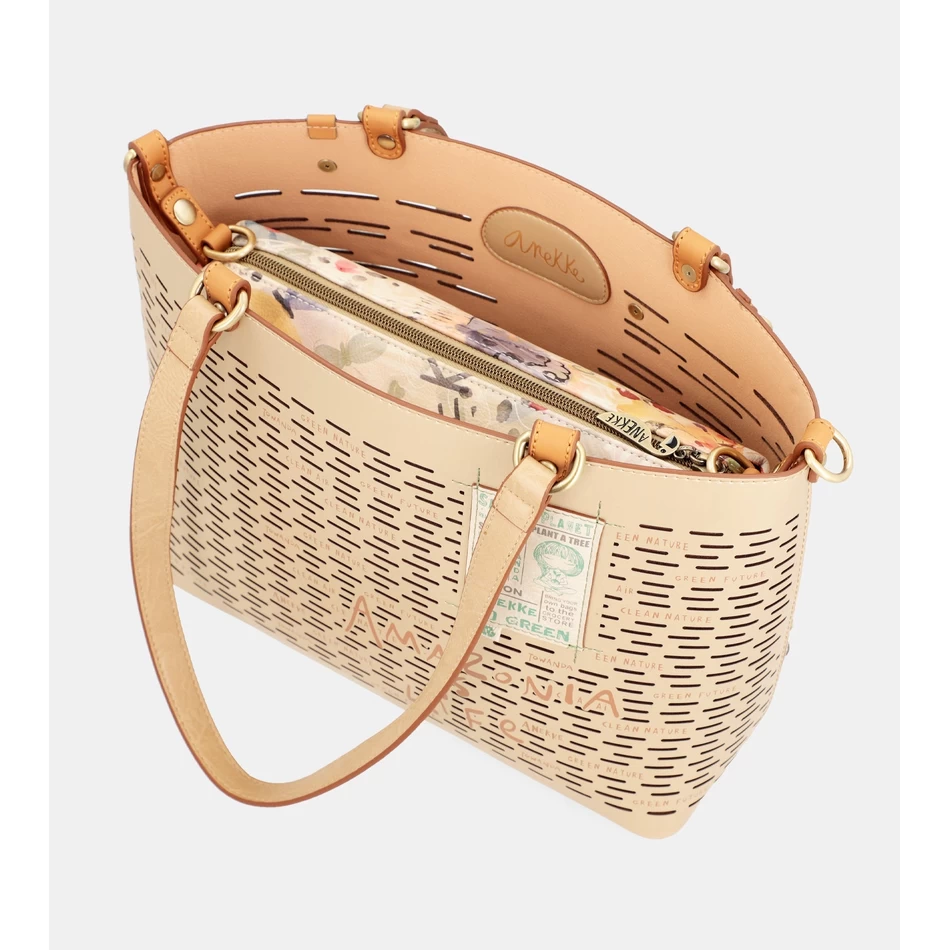 Anekke Nature Pachamama Iso Kultainen Laukku