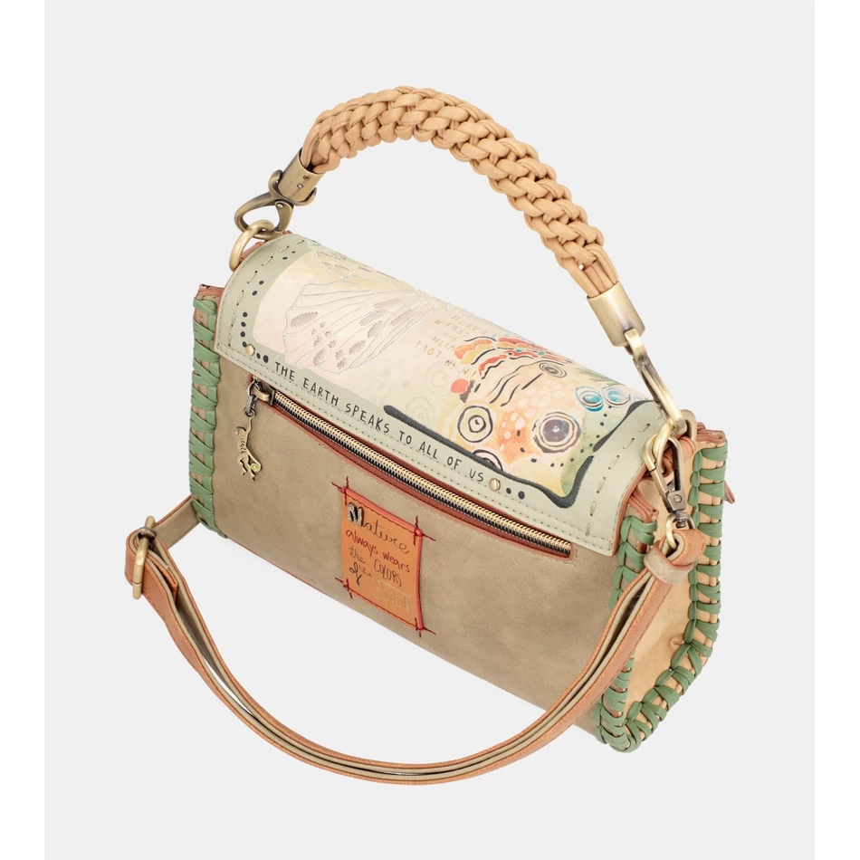 анекке торба преко боди са лептир преклопом са ременом за раме