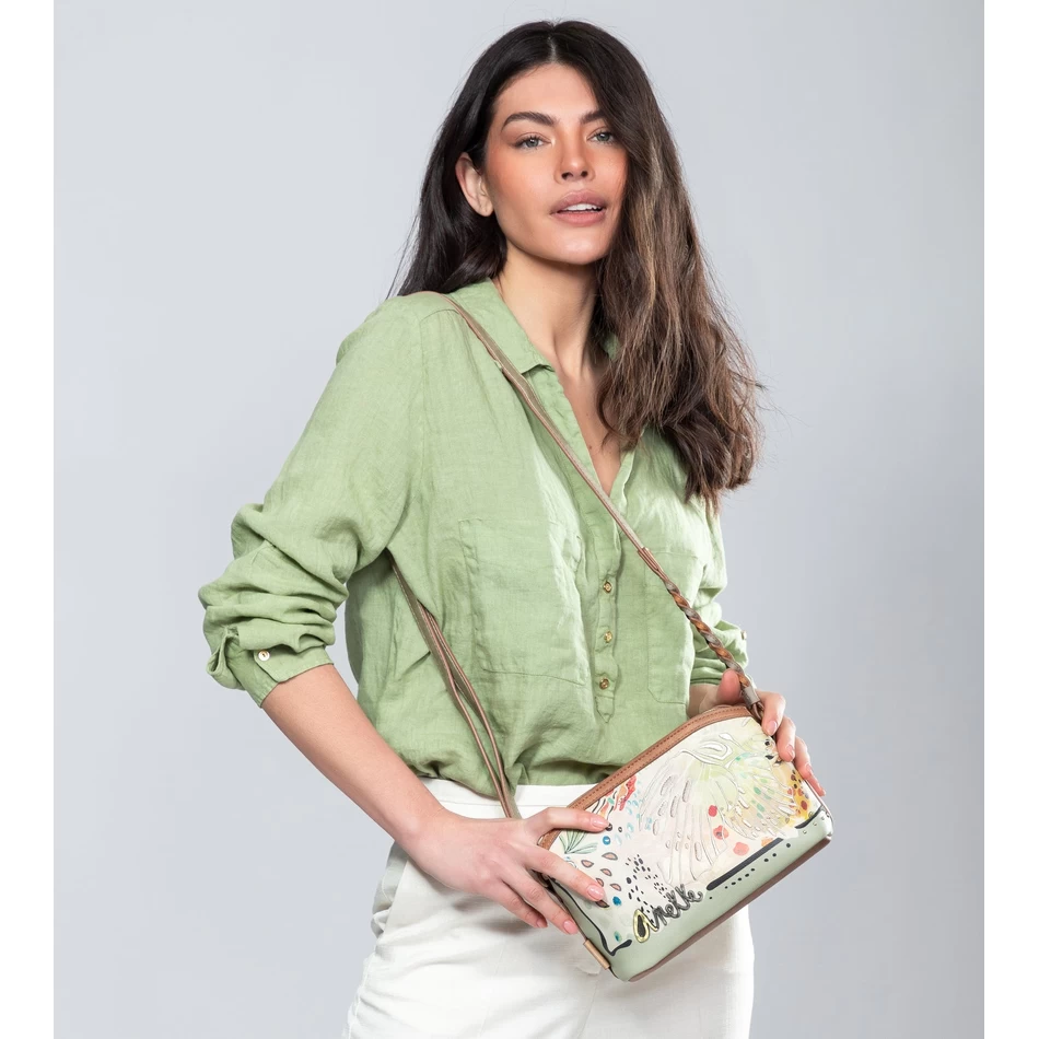 Anekke Butterfly Crossbody-väska Med Tre Fack