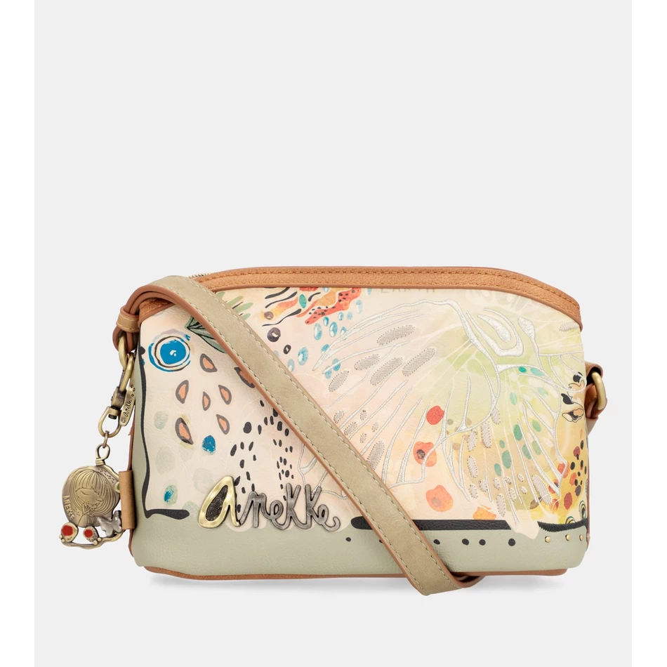 Anekke Butterfly Crossbody-väska Med Tre Fack
