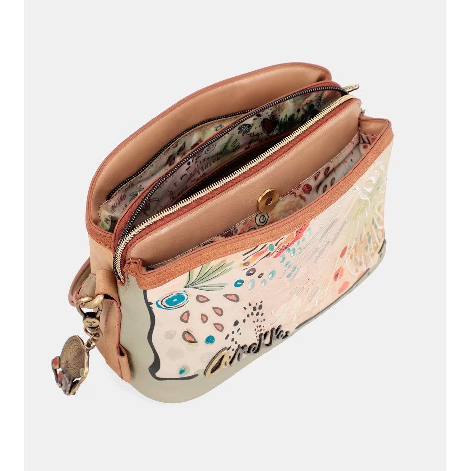 Anekke Butterfly Crossbody-väska Med Tre Fack