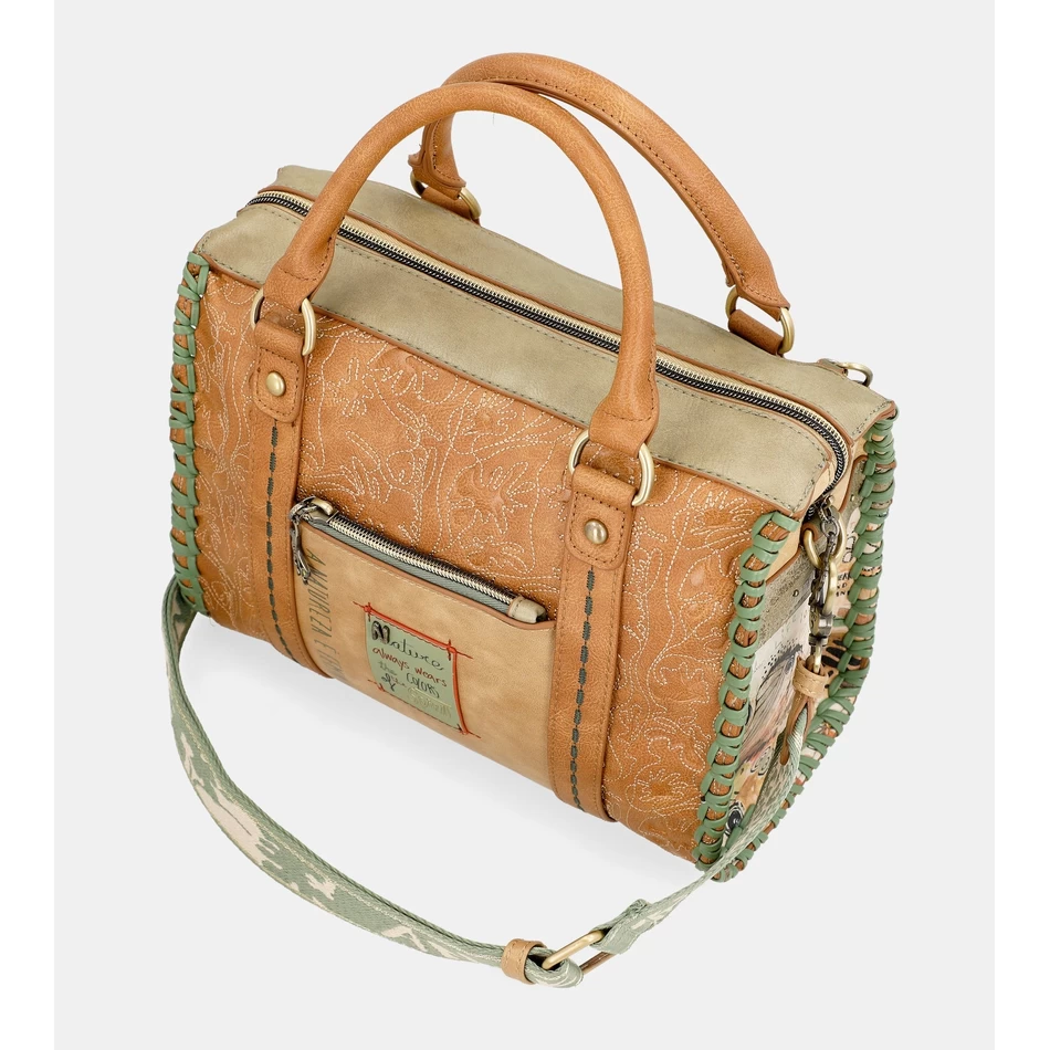 Anekke чанта за боулинг пеперуда през рамо