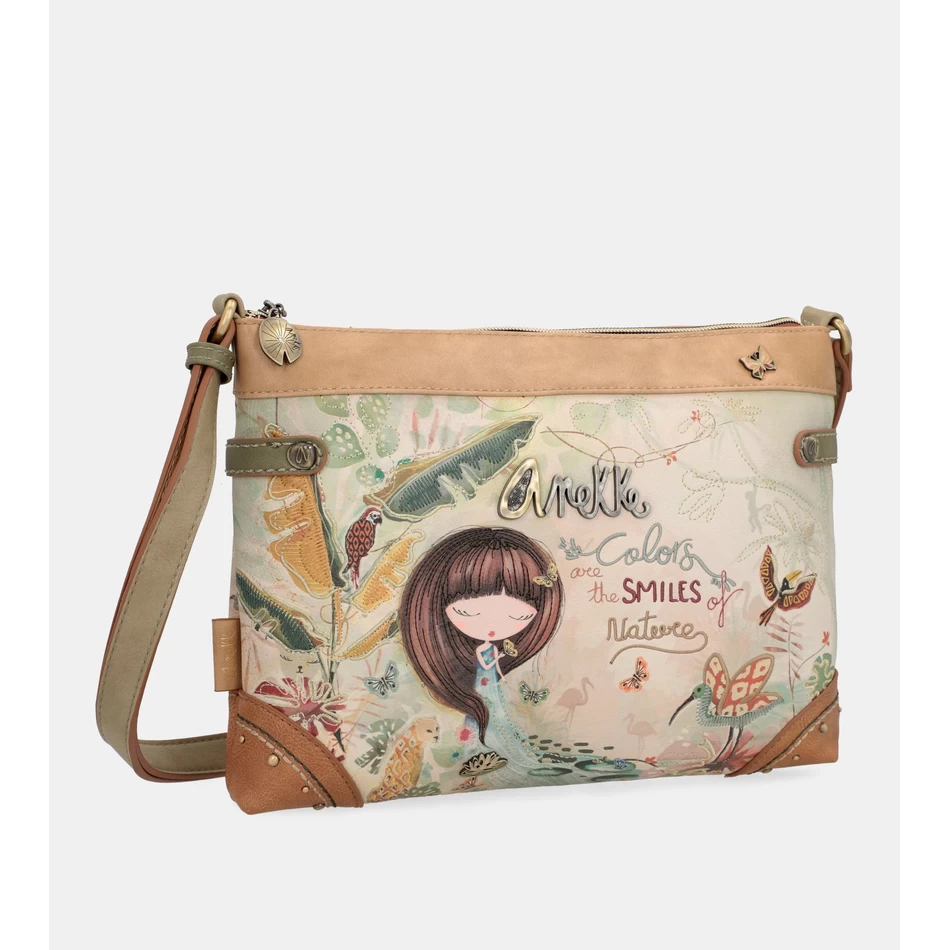 Anekke Amazonia Suur Trükitud Crossbody Kott