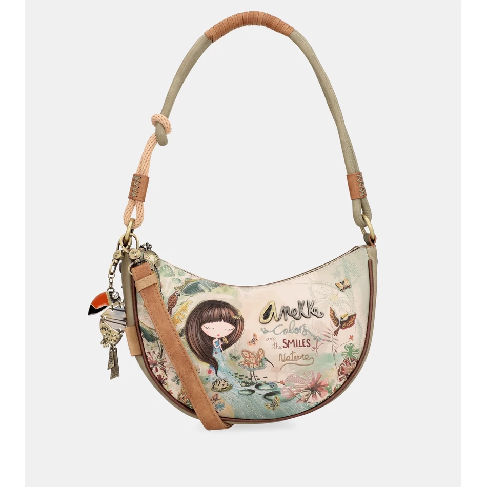 Anekke Amazonia Oval Crossbody-väska Plus Messenger-väska