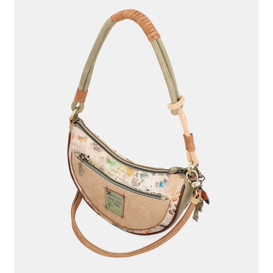 Anekke Amazonia Oval Crossbody-väska Plus Messenger-väska