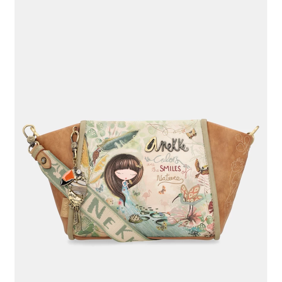 Anekke Amazonia printed crossbody bag