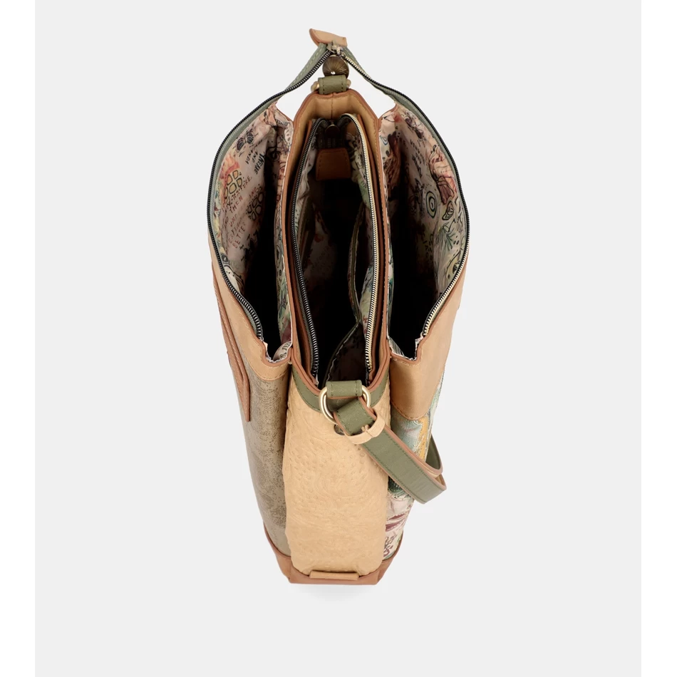 Anekke Amazonia Trīskāršu Nodalījumu Crossbody Soma