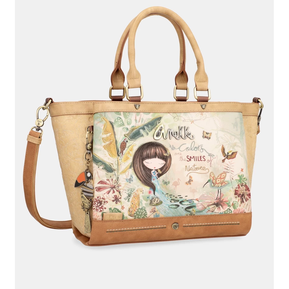 сумка-тоут Anekke Amazonia с тремя отделениями и двойной ручкой