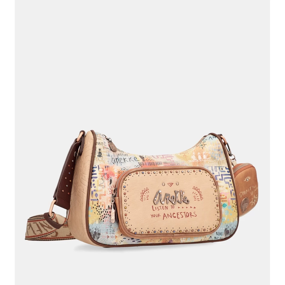 Anekke Tribe Crossbody Laukku Minilompakolla