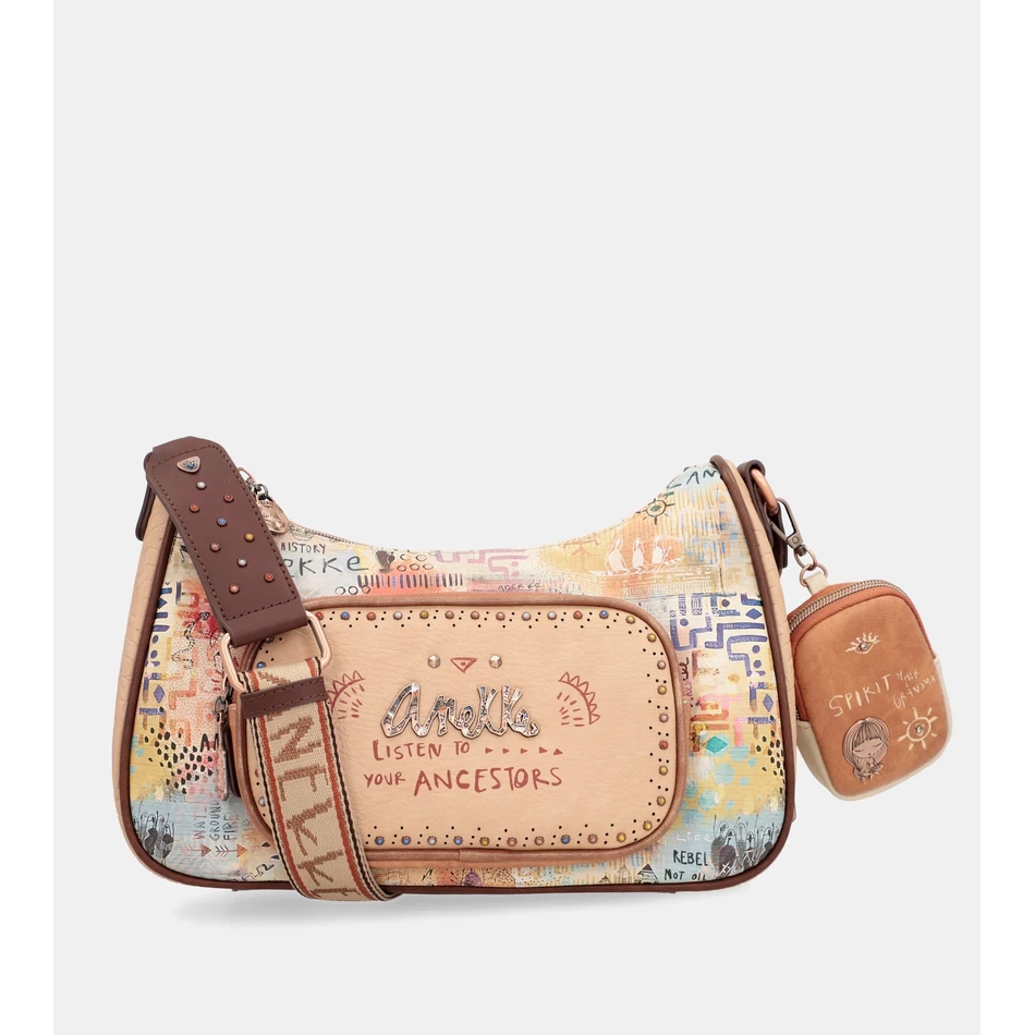 Anekke Tribe Crossbody Laukku Minilompakolla