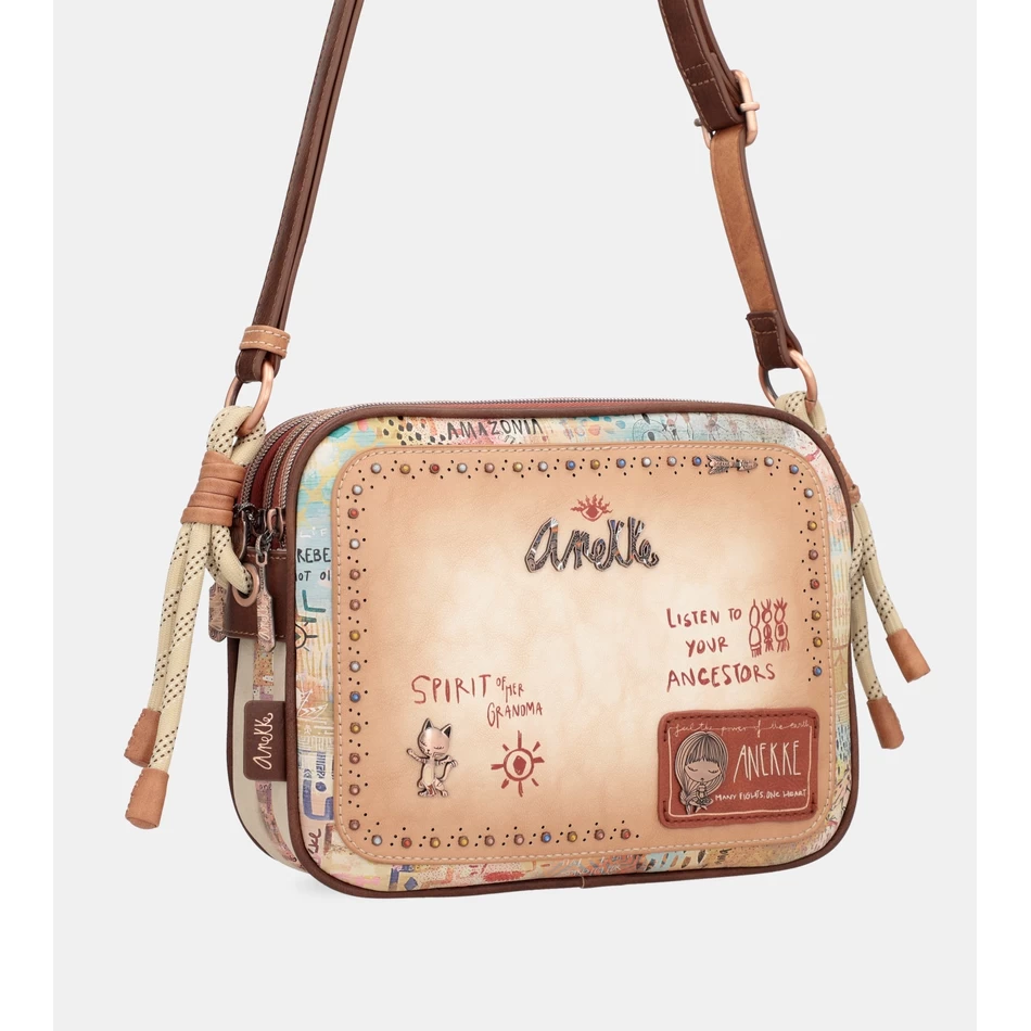 чанта за кръст Anekke Tribe с 3 отделения