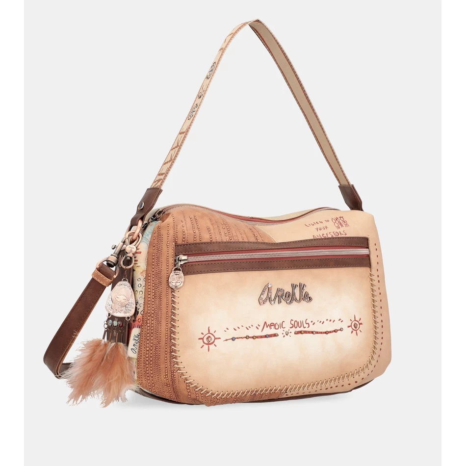 Anekke Tribe large crossbody bag with shoulder strap