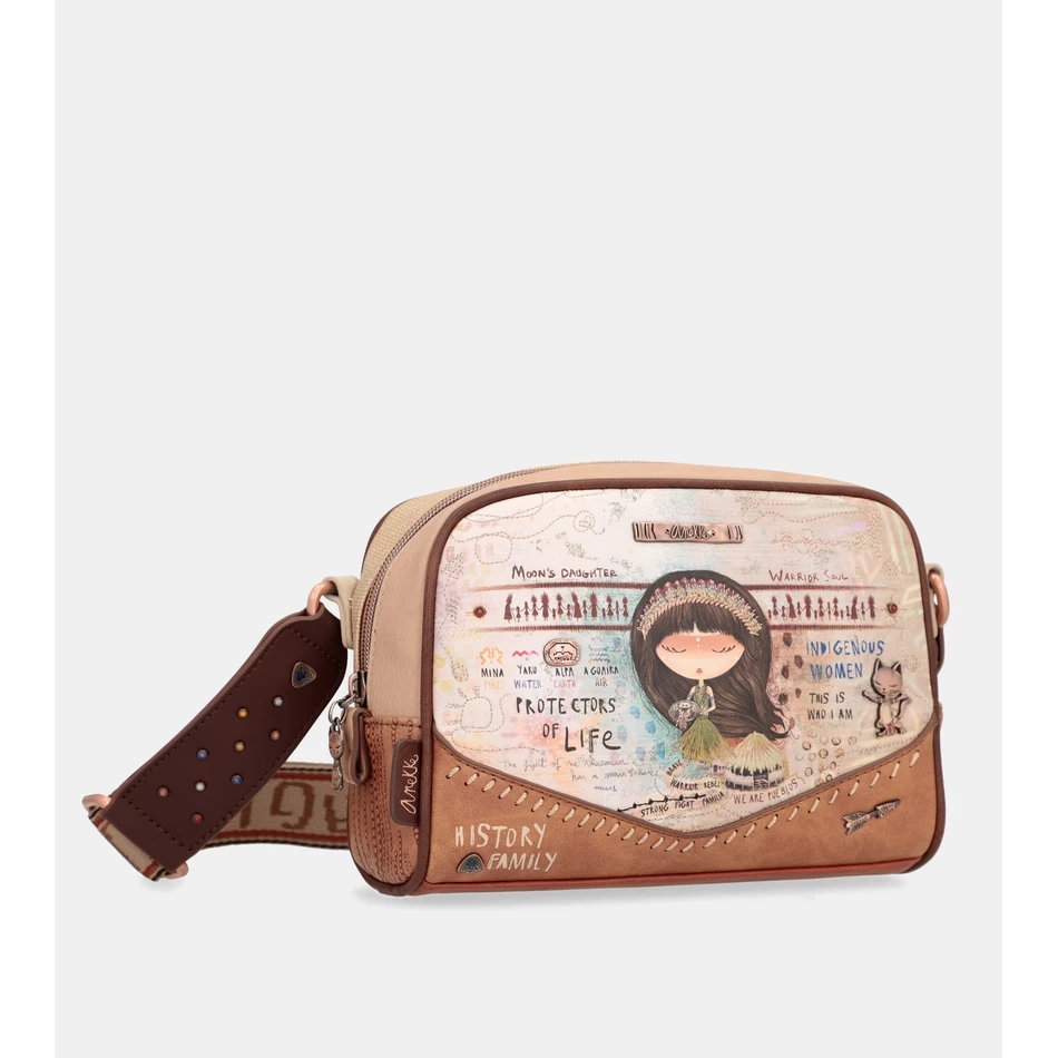 Anekke Menire Trükitud Crossbody Kott
