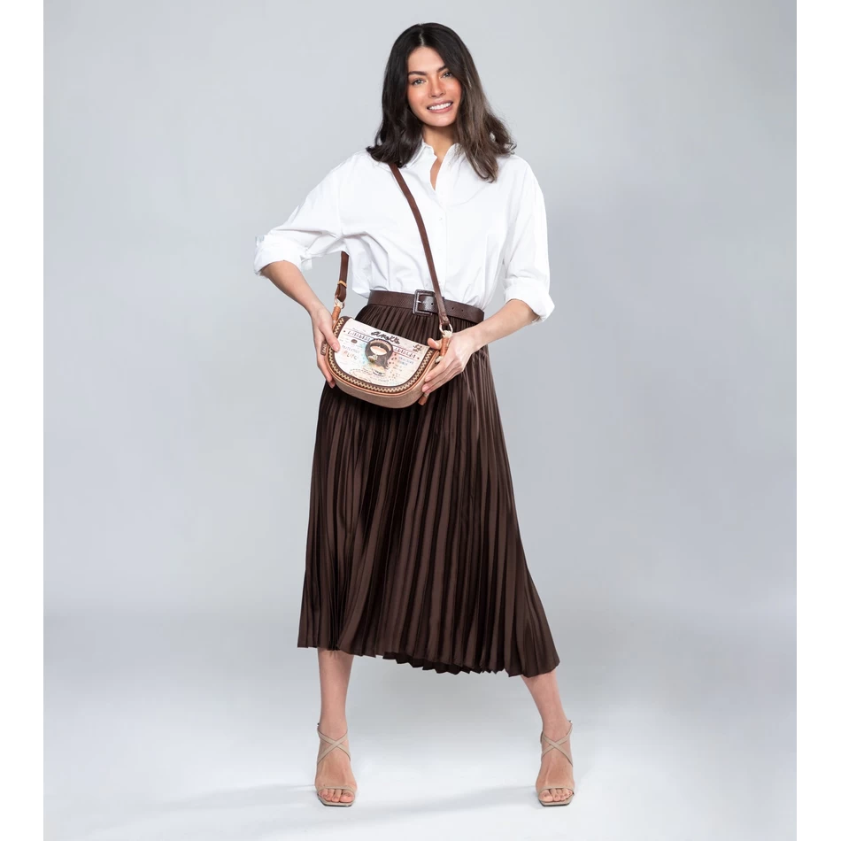 Anekke Menire Oval Crossbody-väska