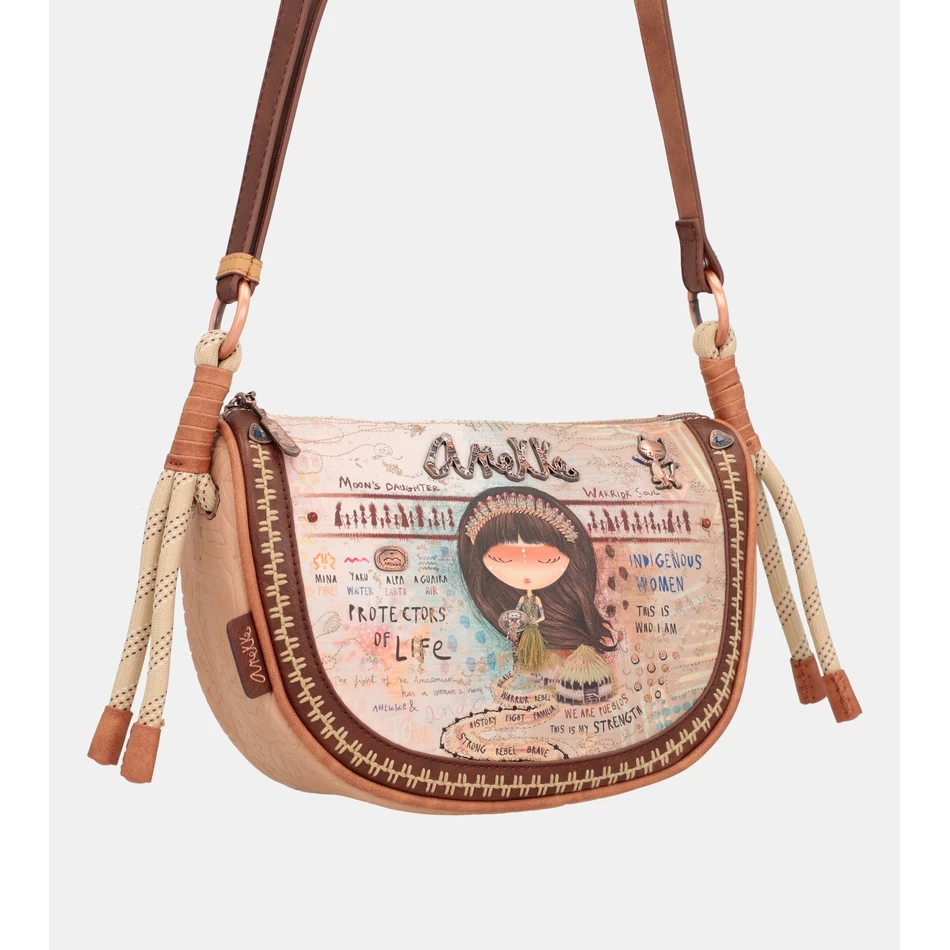 Anekke Menire Oval Crossbody-väska