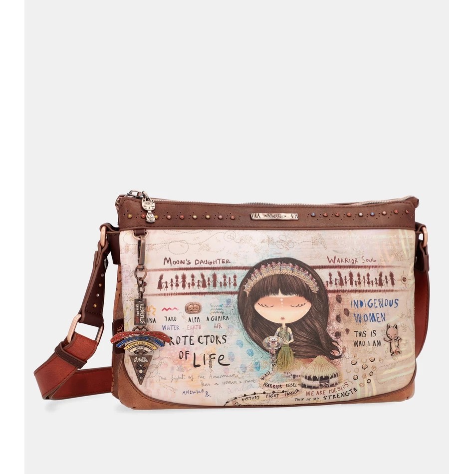 Anekke Menire Crossbody Taske Med 2 Rum