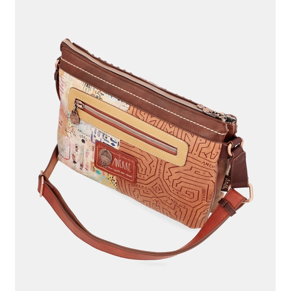 Anekke Menire Crossbody Taske Med 2 Rum