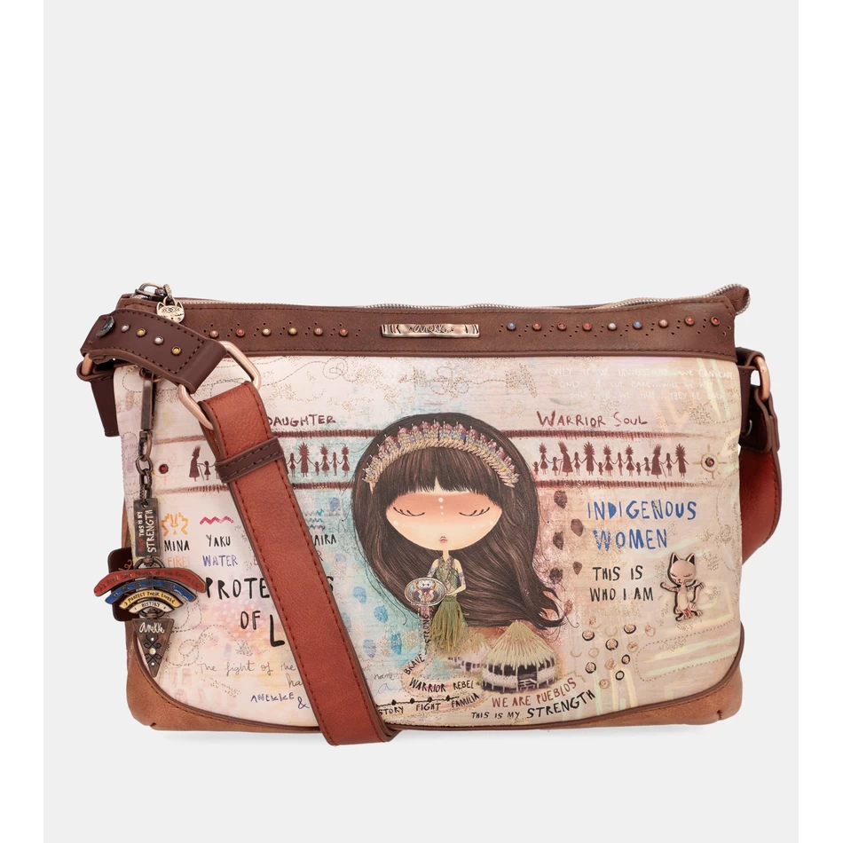 Anekke Menire Crossbody Taske Med 2 Rum