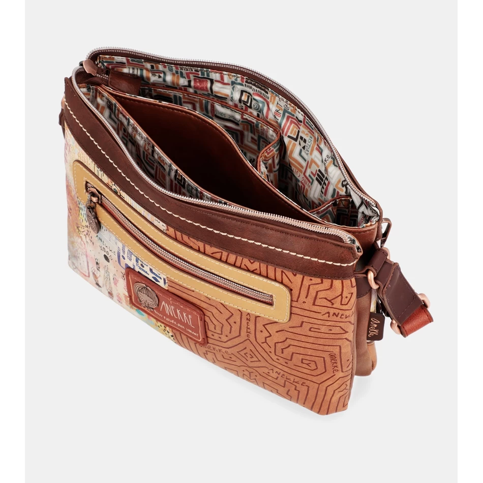 Anekke Menire Crossbody Taske Med 2 Rum