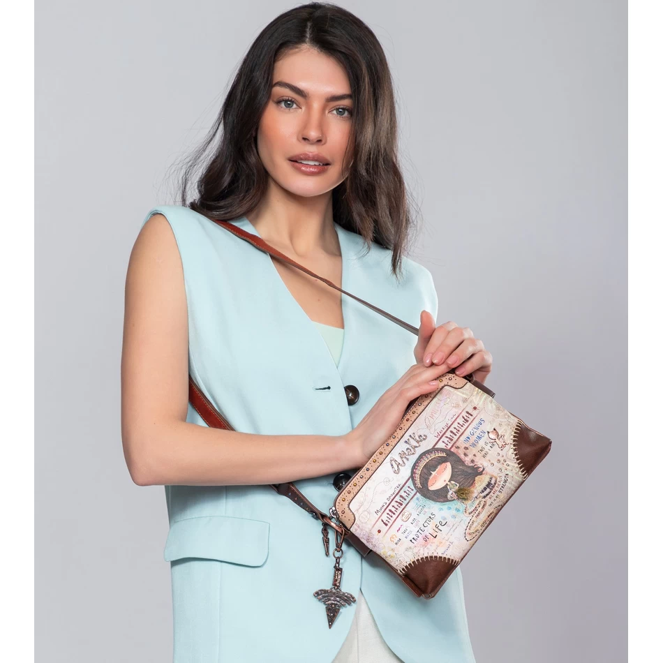 Anekke Menire Crossbody-laukku Kahdella Lokerolla