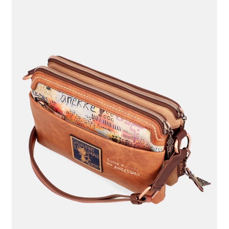 Anekke Menire Crossbody-laukku Kahdella Lokerolla