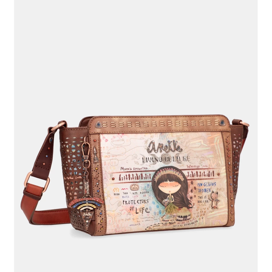 Anekke Menire Keskikokoinen Crossbody Laukku