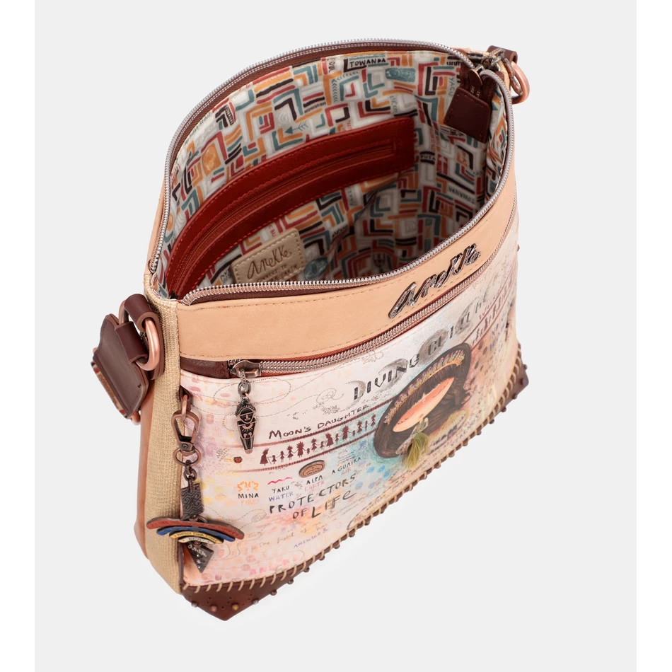 Anekke Menire ön Cepli çapraz çanta