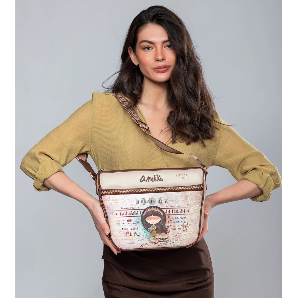 Anekke Menire Liela Crossbody Soma Ar Kabatām