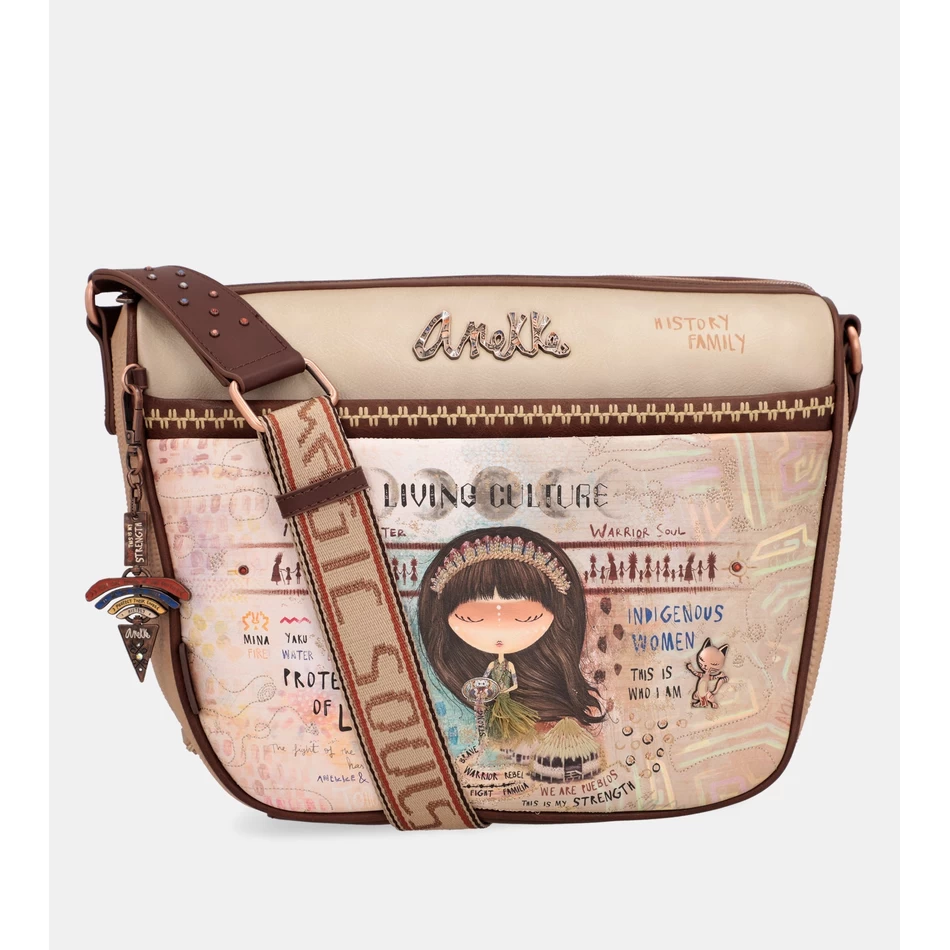 Anekke Menire Liela Crossbody Soma Ar Kabatām