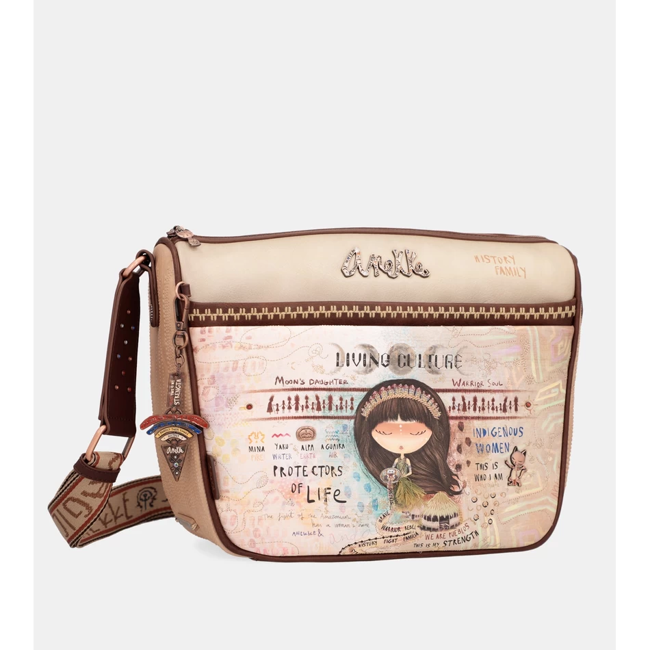 Anekke Menire Suur Crossbody Kott Taskutega