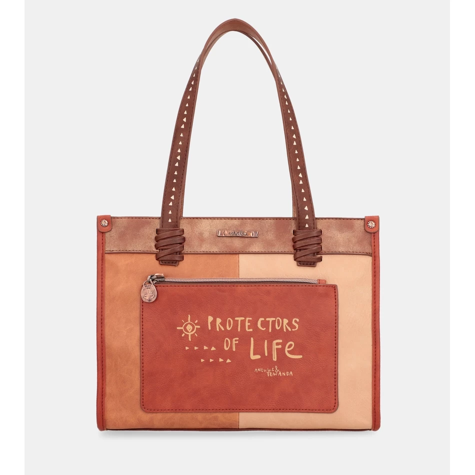 Anekke Menire Velika Torba S Remenom Za Rame S Printom