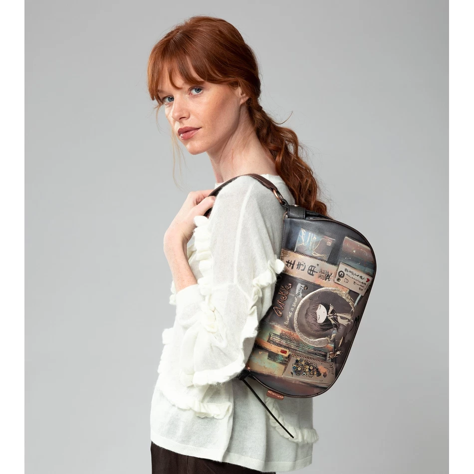 овальная сумка Anekke Shōen на цепочке