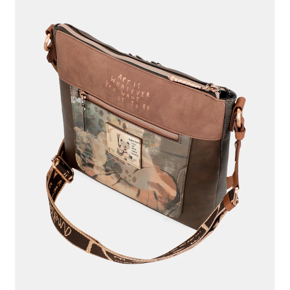 Anekke Shoen Vidēji Brūna Plecu Soma