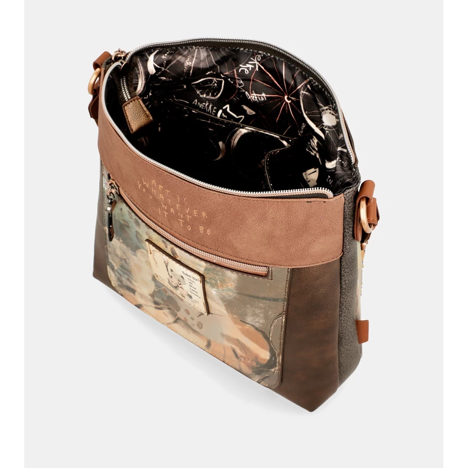 Anekke Shoen Vidēji Brūna Plecu Soma