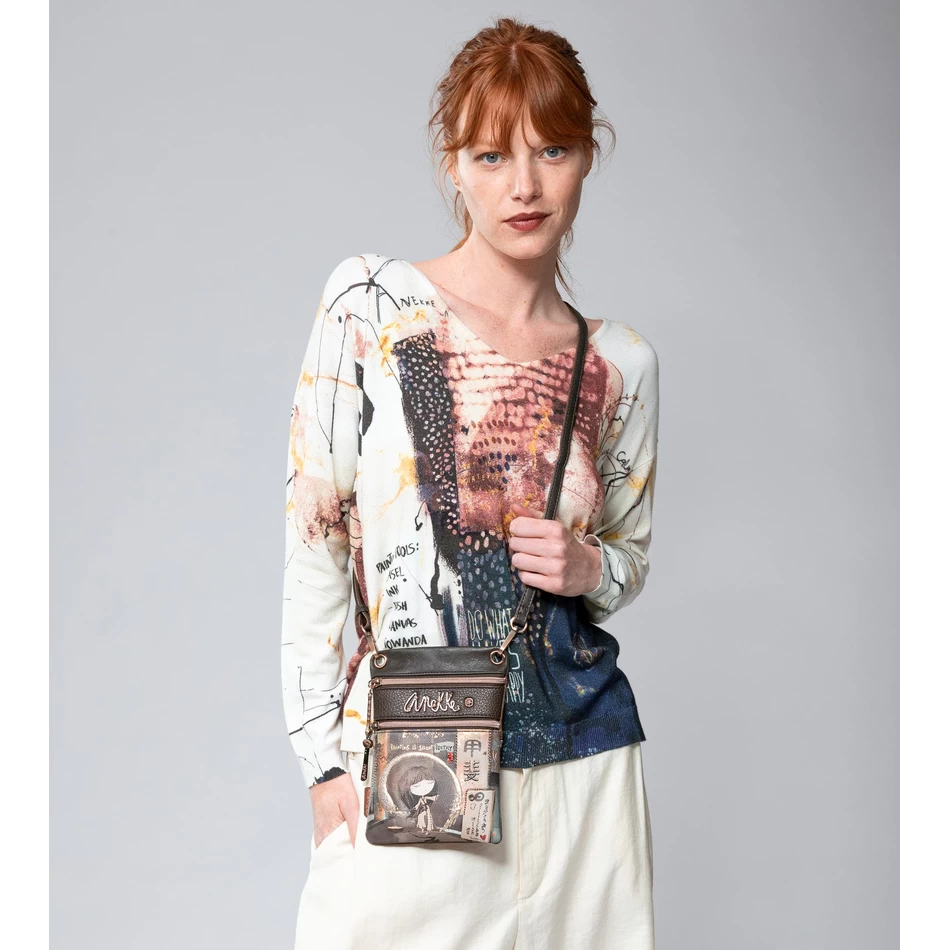 Anekke Shōen Pruun õlakott