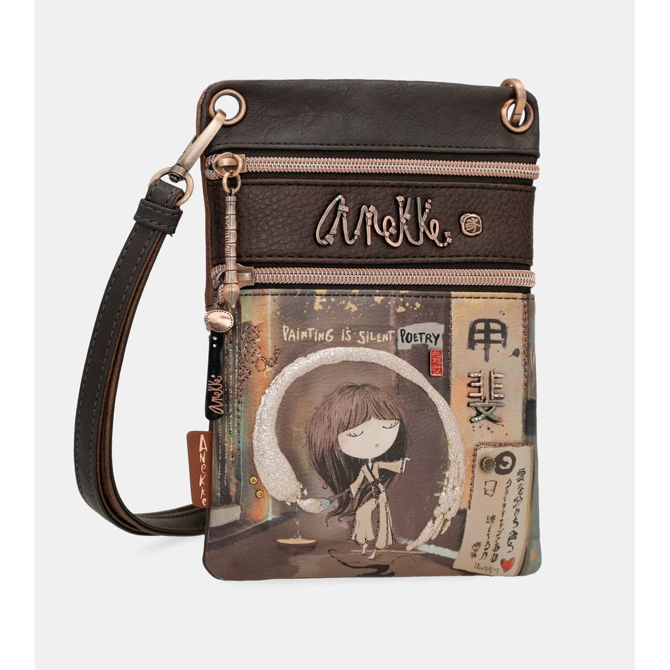 Anekke Shōen brown shoulder bag