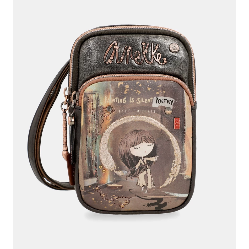 Tříkomorová Mini Taška Přes Rameno Anekke Shōen