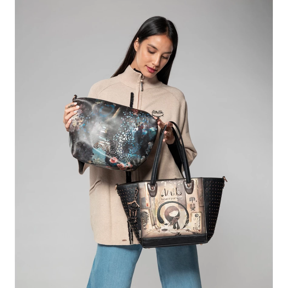 большая сумка-шопер Anekke со съемной внутренней частью сён