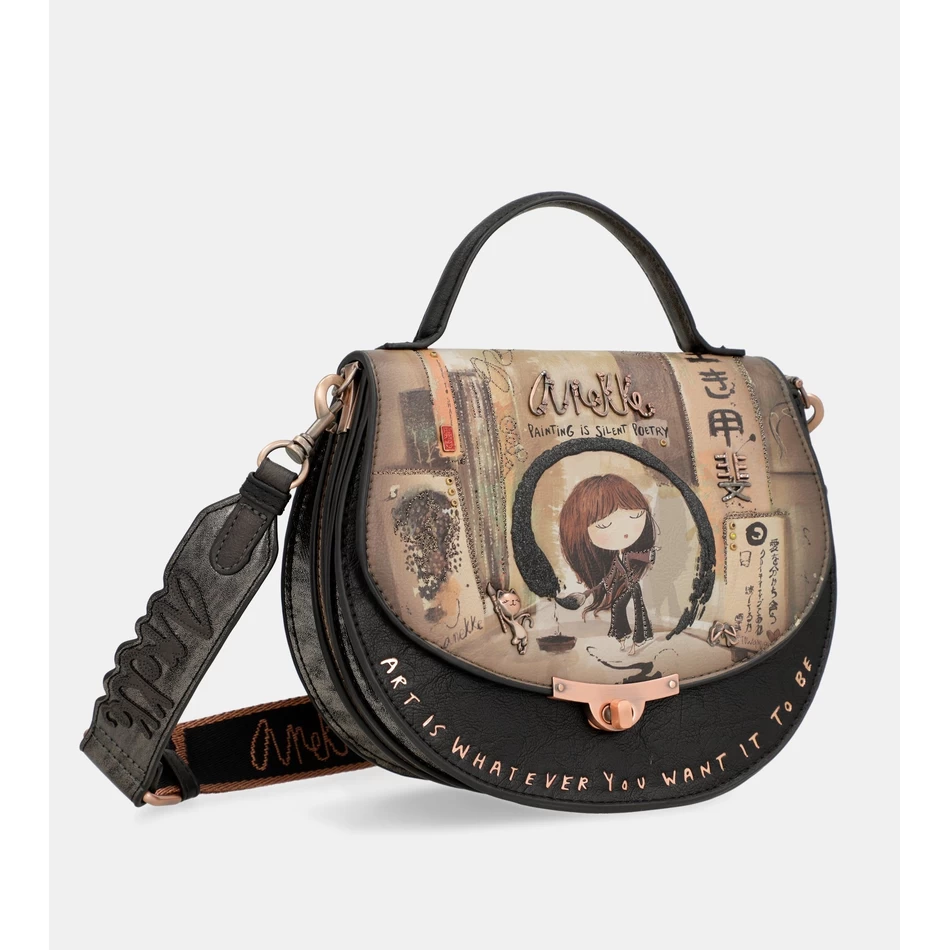 овальная сумка Anekke Shōen с клапаном