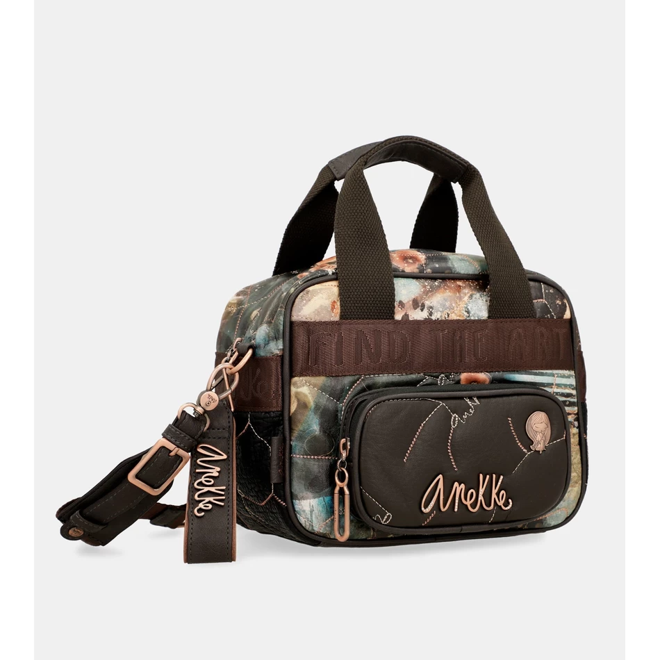 Anekke Shōen Polsterdatud 2 Käepidemega õlakott õlarihmaga