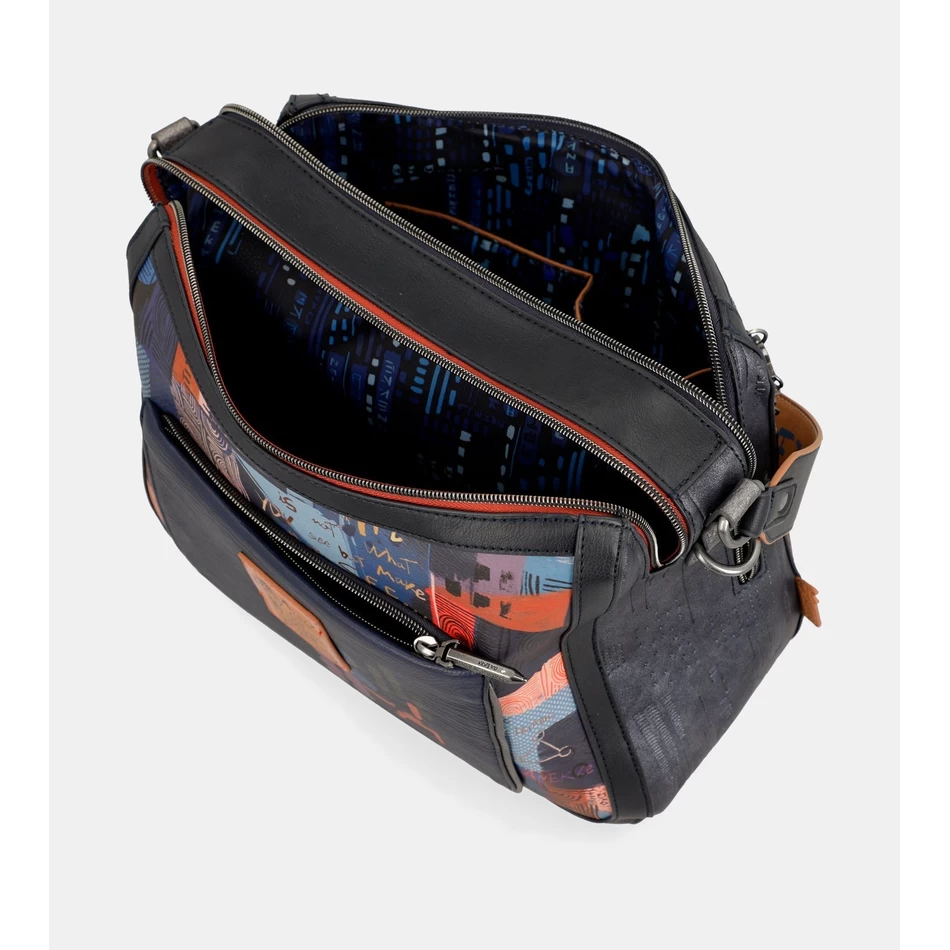 תיק כתף עכשווי Anekke עם רצועת כתף