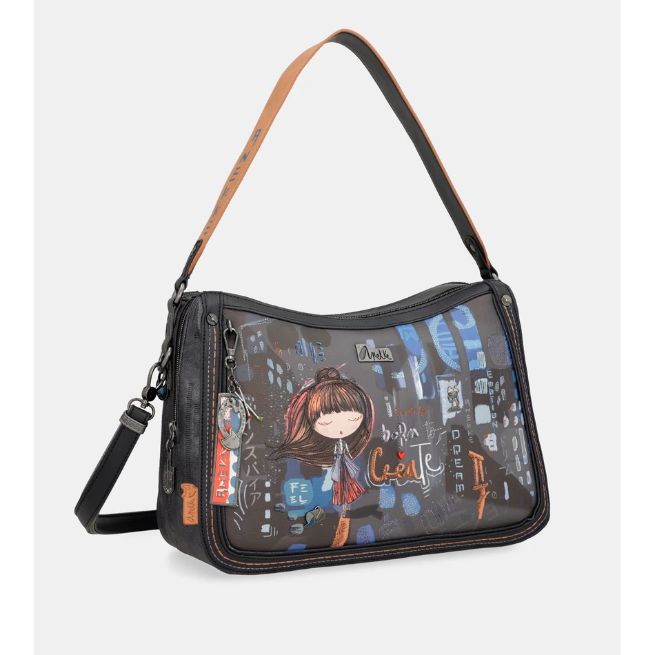 Anekke Contemporary shoulder bag with shoulder strap