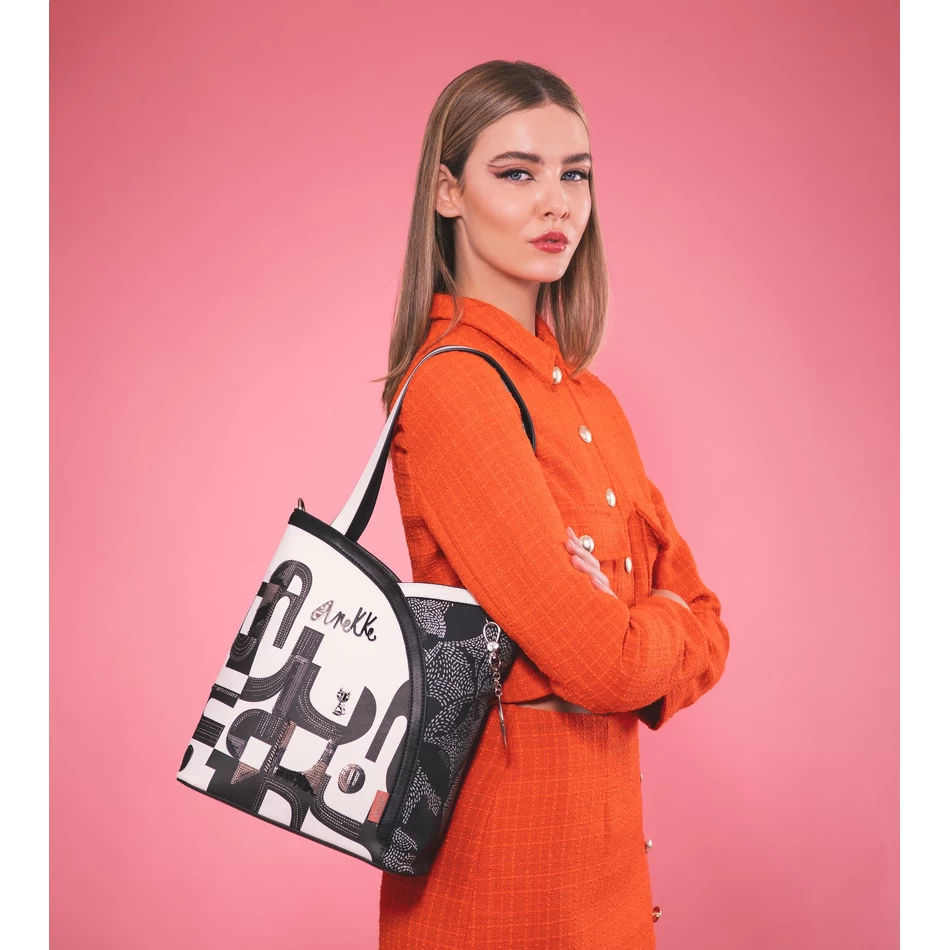 Anekke Nature сумка-тоут шестидесятых с ремнем через плечо