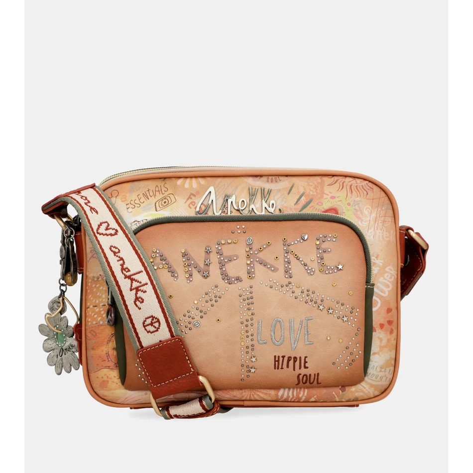 чанта през рамо с цветя Anekke