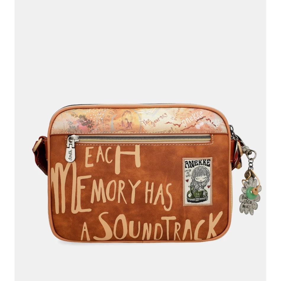 чанта през рамо с цветя Anekke