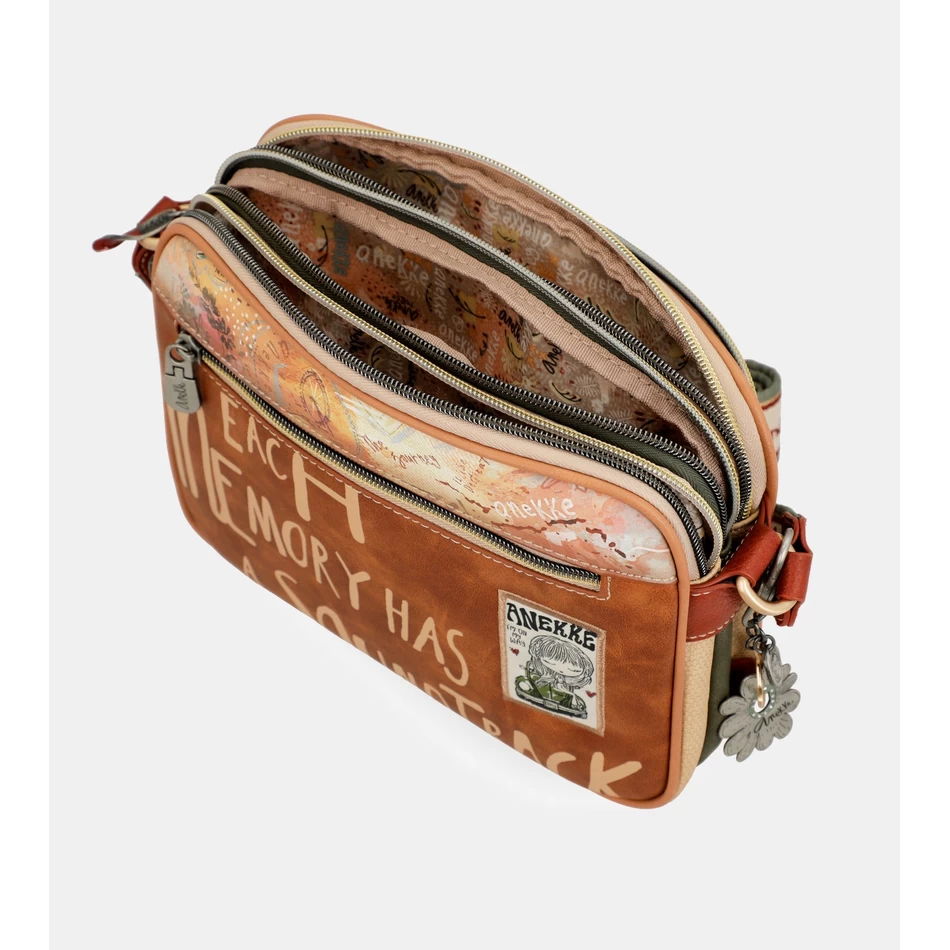 чанта през рамо с цветя Anekke