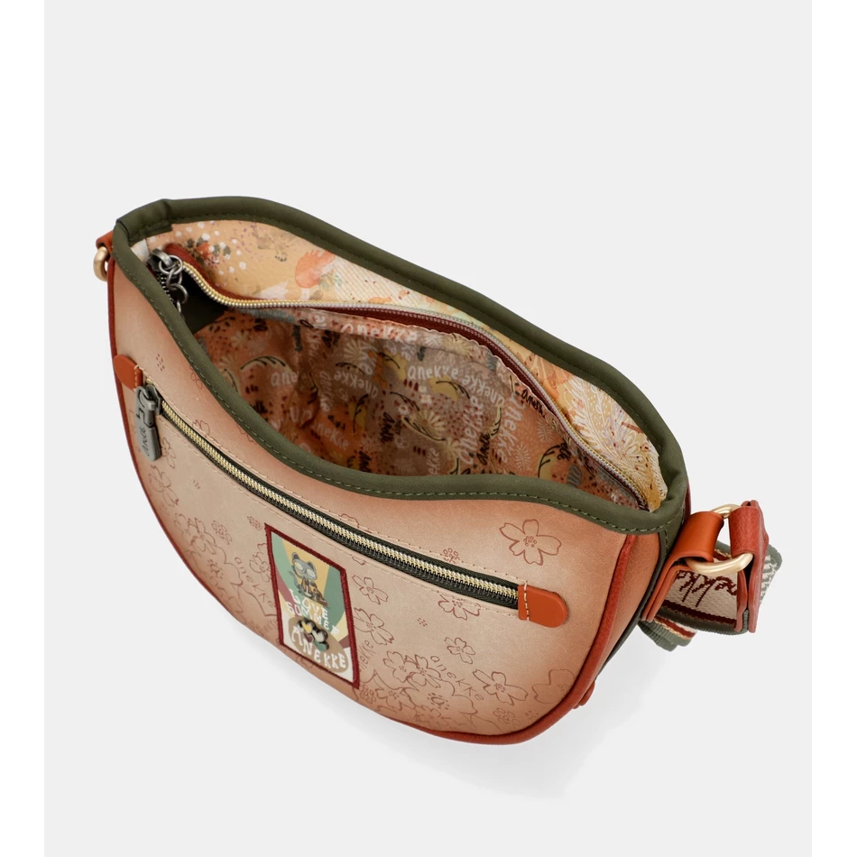 Anekke Peace & Love Camel Soikea Laukku