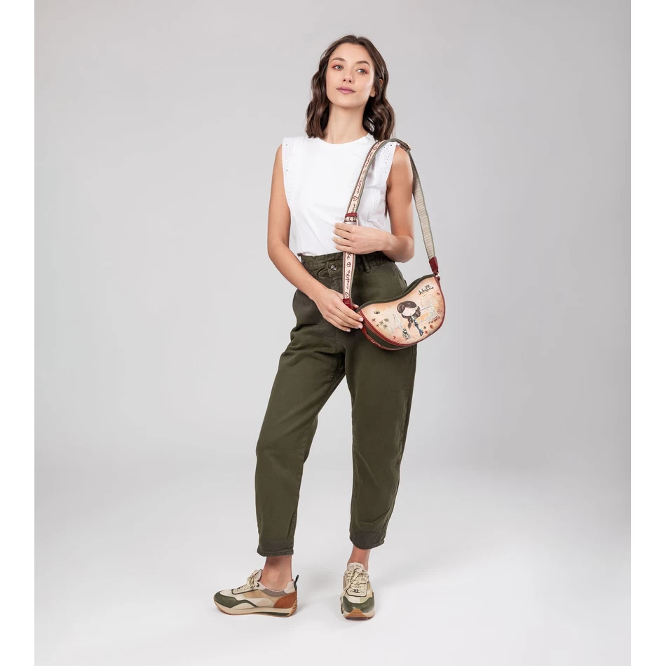 Anekke Peace & Love Camel Soikea Laukku