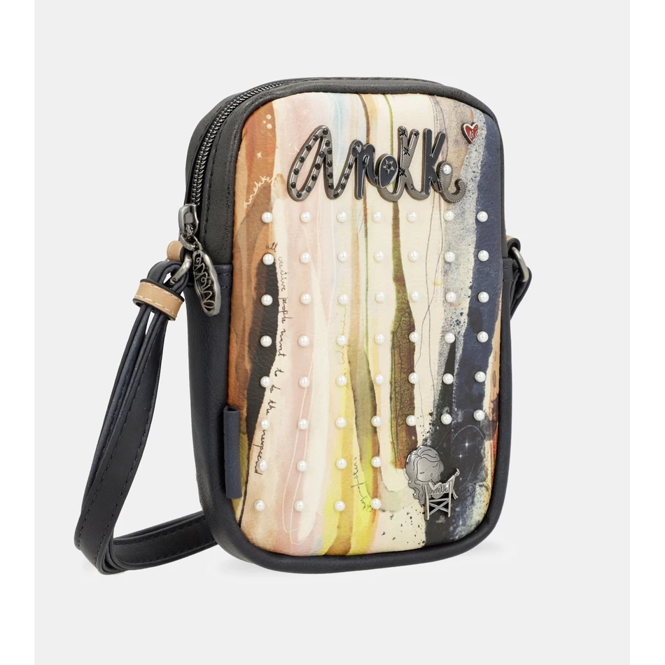 Anekke Studio Tumši Zila Mini Crossbody Soma