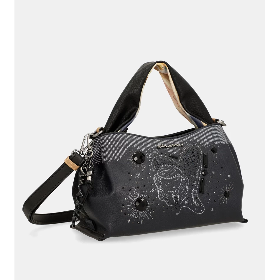 Anekke Studio Laivastonsininen 2-kahvainen Laukku